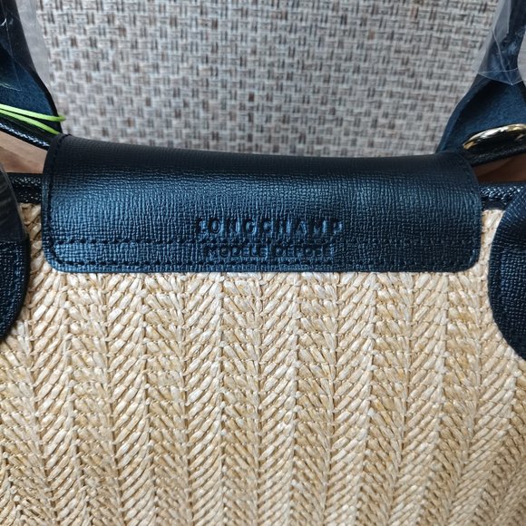 Longchamp Bags Longchamp Le Pliage Paille Tote Shoulder Bag Crossbody Bag Poshmark